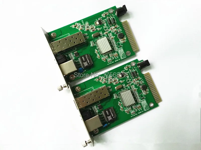 2Pieces/lot Fiber Optic SFP 10/100/1000M card type Media Converter SFP Gigabit Ethernet Transceiver Without SFP optical modules
2Pieces/lot Fiber Optic SFP 10/100/1000M card type Media Converter SFP Gigabit Ethernet Transceiver Without SFP optical modules