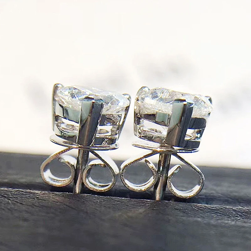 Solid 18K AU750 White Gold Heart 1Ctw 6.5mm DF Color Lab Diamond Moissanite Ring Earrings For Women
Solid 18K AU750 White Gold Heart 1Ctw 6.5mm DF Color Lab Diamond Moissanite Ring Earrings For Women