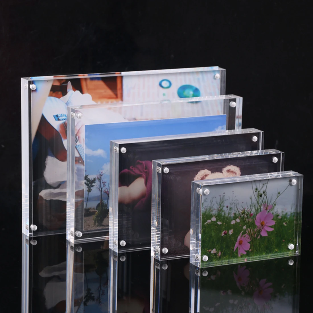 High Quality Acrylic Photo Frame Rectangle Frames For Home Decor Transparent Magnet DIY Picture Frame Creative For Living Room
High Quality Acrylic Photo Frame Rectangle Frames For Home Decor Transparent Magnet DIY Picture Frame Creative For Living Room