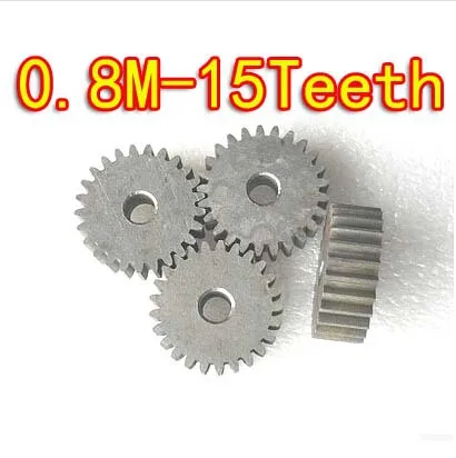 Diameter:13.6mm 0.8M-15Teeth precision metal micro model small modulus spur gear-hole d:5mm 
Diameter:13.6mm 0.8M-15Teeth precision metal micro model small modulus spur gear-hole d:5mm