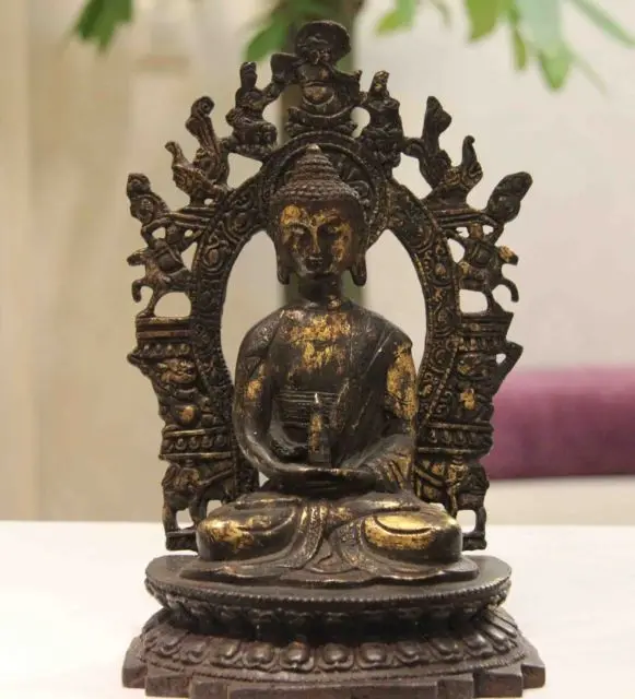Rare 11 Tibet Buddhism Temple Copper Bronze Longevity Shakyamuni Buddha God Statue Garden Decoration 100% real Brass Bronze
Rare 11 Tibet Buddhism Temple Copper Bronze Longevity Shakyamuni Buddha God Statue Garden Decoration 100% real Brass Bronze