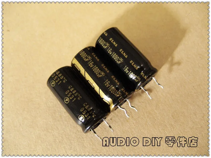 10 шт./50 шт. ELNA black gold word RA2 series 1000 мкФ 16V1000uF аудио электролитический