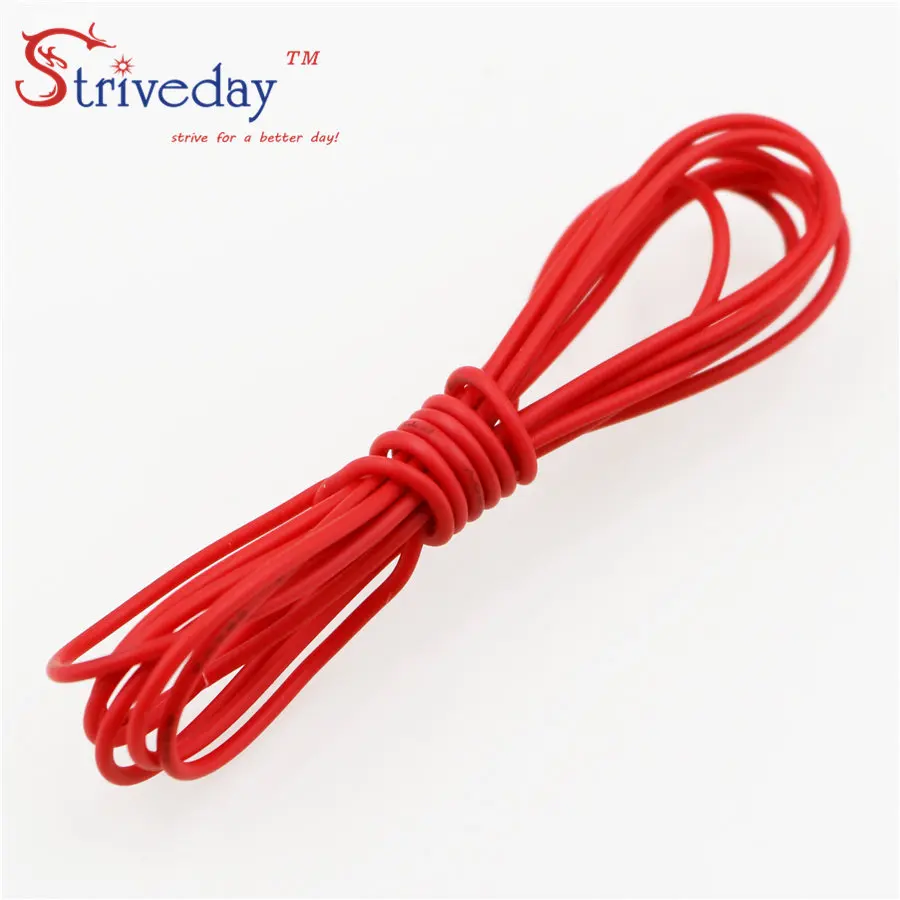 5 метров 16 4 футов UL 1007 22 AWG кабель медный провод из луженой меди электронный сделай