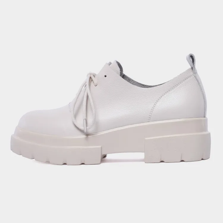 2019 Women Creepers Fashion Sneakers Female Flat Platform Shoes Genuine Leather Woman Lace up Ladies Moccasins Female Footwear
2019 Women Creepers Fashion Sneakers Female Flat Platform Shoes Genuine Leather Woman Lace up Ladies Moccasins Female Footwear