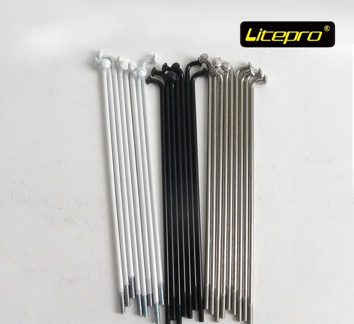 Bicycle Spoke 124mm 127mm 129mm 172mm 175mm 178mm 180mm LITEPRO Black White Silver Red With Cap
Bicycle Spoke 124mm 127mm 129mm 172mm 175mm 178mm 180mm LITEPRO Black White Silver Red With Cap