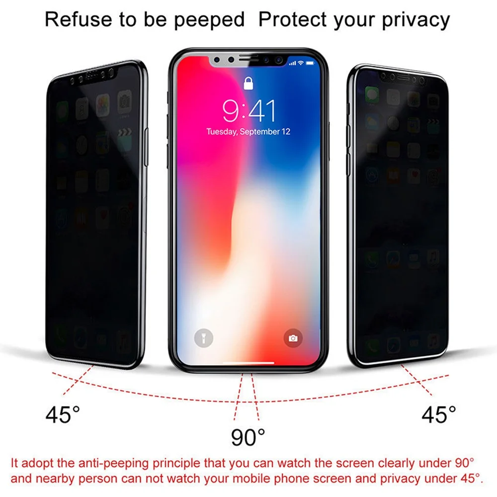 KISSCASE Защита экрана для iPhone 7 8 X XS XR MAX прозрачное закаленное стекло iphone Plus защитная