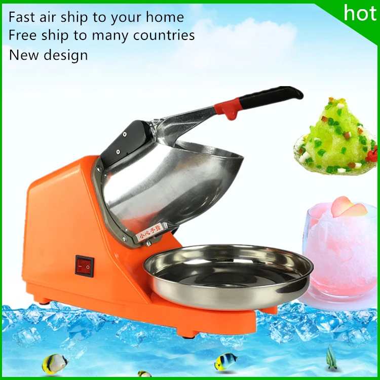 Free ship simple use 220v commercial crushed ice machine ice shaver home electric ice crusher machine ice porridge machine
Free ship simple use 220v commercial crushed ice machine ice shaver home electric ice crusher machine ice porridge machine