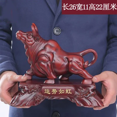 Auspicious Wall Street Animal OX Bull Taurus Large cattle Crafts TV Cabinet decorations statues sculpture Home Wedding Gift
Auspicious Wall Street Animal OX Bull Taurus Large cattle Crafts TV Cabinet decorations statues sculpture Home Wedding Gift
