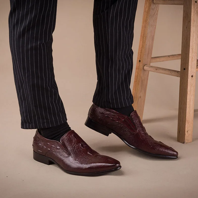 British leisure High Quality Genuine Leather shoes mens luxury shoes men designer all-match cowhide Business Men Shoes Dress
British leisure High Quality Genuine Leather shoes mens luxury shoes men designer all-match cowhide Business Men Shoes Dress