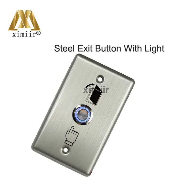 LED release switch E03L stainless steel exit button with light for door access control system metal switch
LED release switch E03L stainless steel exit button with light for door access control system metal switch