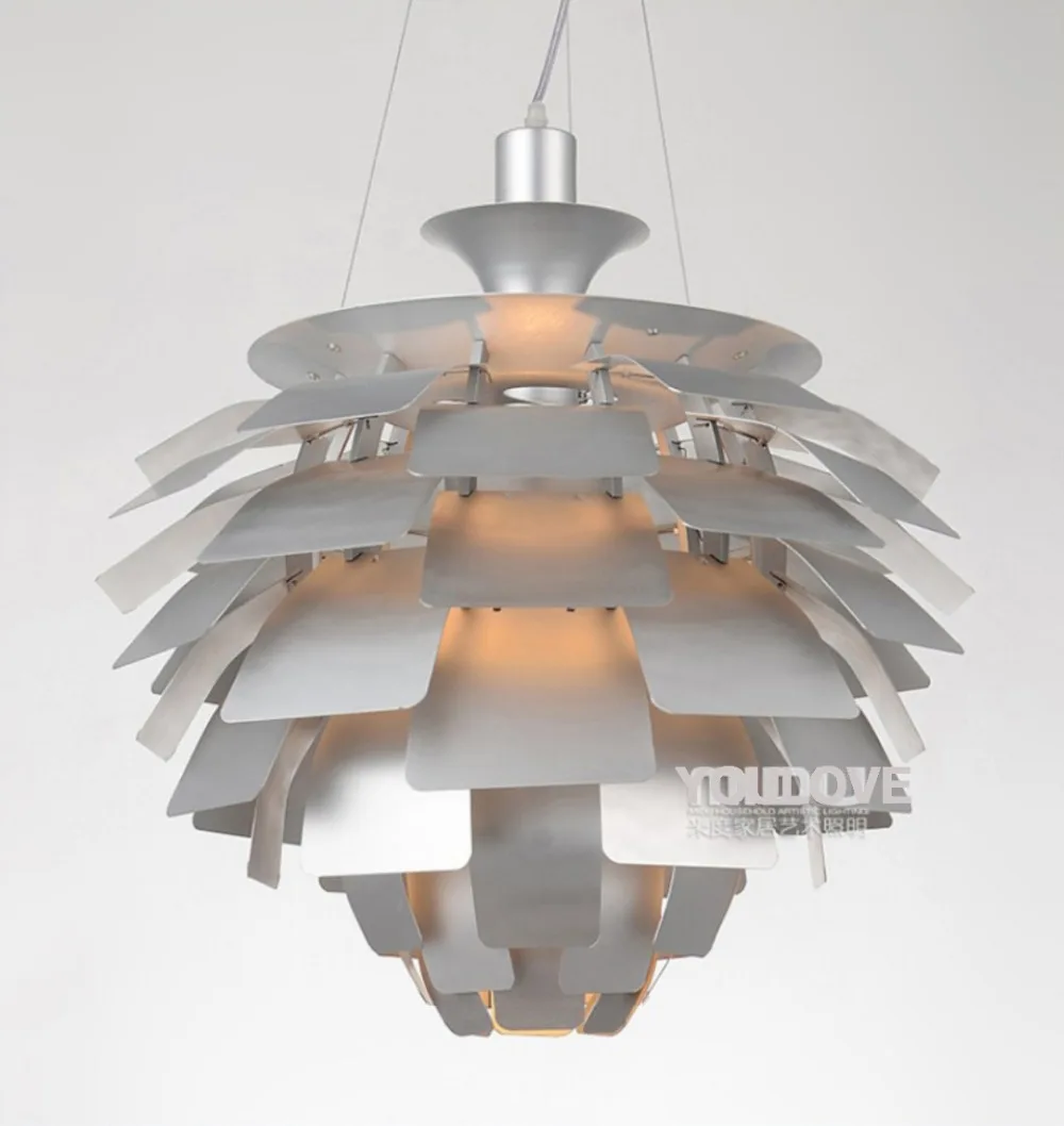 Nordic Modern Pine Cone Droplights White/Silver Hanging Lamps Home Indoor Lighting Aluminium Pendant Lights Fixture D60cm/48cm
Nordic Modern Pine Cone Droplights White/Silver Hanging Lamps Home Indoor Lighting Aluminium Pendant Lights Fixture D60cm/48cm