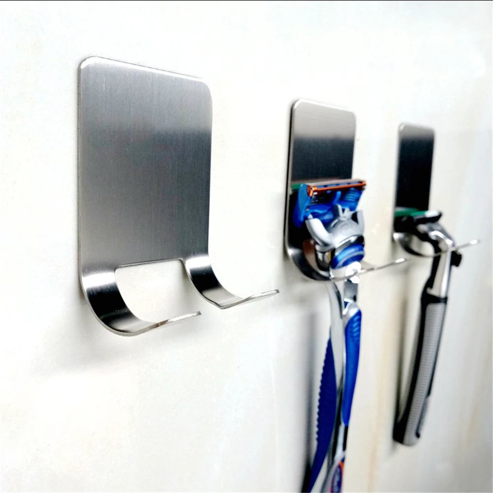 1pc Men Shaving Shaver Shelf 304 Stainless Steel Razor Hook Holder Shaving Razor Rack Bathroom Wall-mounted Razor Hook
1pc Men Shaving Shaver Shelf 304 Stainless Steel Razor Hook Holder Shaving Razor Rack Bathroom Wall-mounted Razor Hook