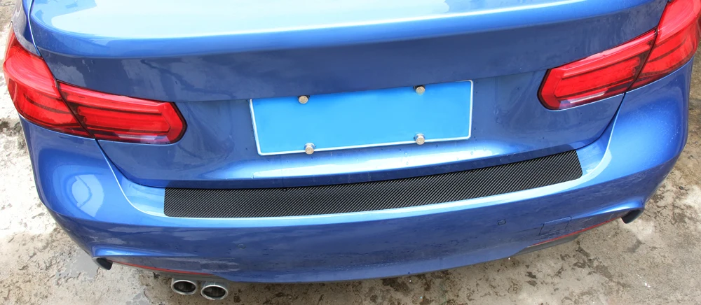 Универсальная наклейка на задний бампер багажника автомобиля для KIA RIO Ford Focus Hyundai