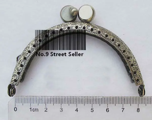 20pcs/lot DIY Bronze Color 8.5cm Round Head Metal Purse Frame Handle for Bag Sewing Craft Tailor Sewer 
20pcs/lot DIY Bronze Color 8.5cm Round Head Metal Purse Frame Handle for Bag Sewing Craft Tailor Sewer