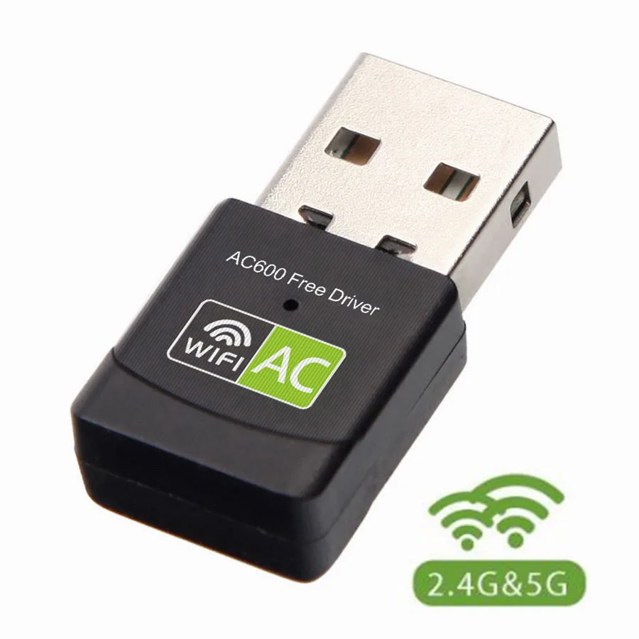 USB Wi Fi адаптер 600 Мбит/с 802.11n/G/a/ac 2 4 шт./лот|Сетевые карты| |