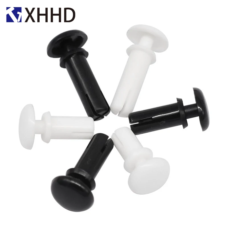R4 Black White Nylon R Type Expansion Rivet Nut Buckle Clip Plastic PC Board Fan Rivet Hole Diameter 4.1mm
R4 Black White Nylon R Type Expansion Rivet Nut Buckle Clip Plastic PC Board Fan Rivet Hole Diameter 4.1mm