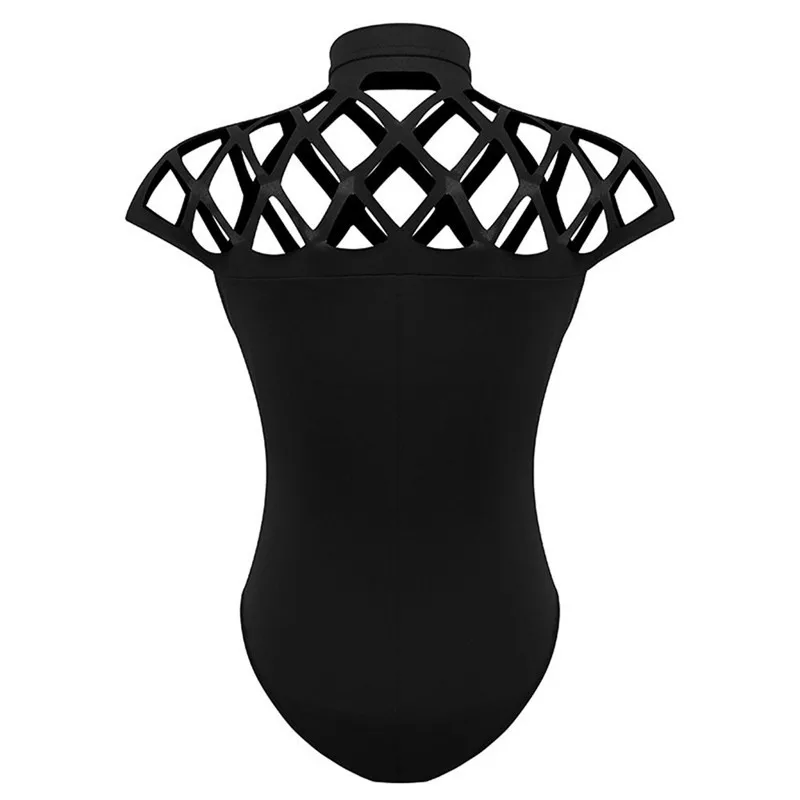 Womens Choker High Neck Skinny Bodycon Caged Sleeveless Solid Jumpsuit Bodysuit Tops z
Womens Choker High Neck Skinny Bodycon Caged Sleeveless Solid Jumpsuit Bodysuit Tops z
