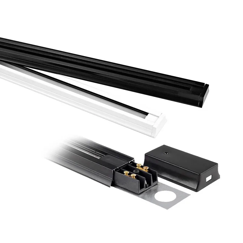 Rail Track Aluminum Rail For Track Lighting LED Track Lamps black white led spotlights rail connectors light fixtures
Rail Track Aluminum Rail For Track Lighting LED Track Lamps black white led spotlights rail connectors light fixtures