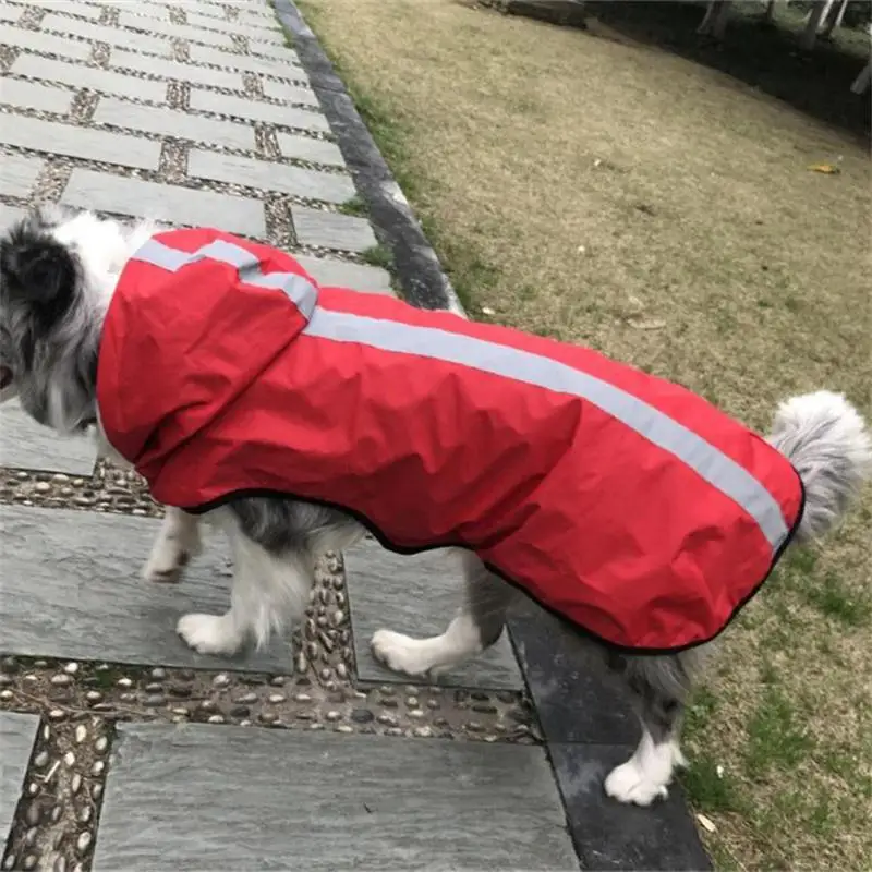 Large Dog Raincoat Clothes Waterproof Rain Jackets Coat for Big Medium Small Dogs Hoody Outdoor Pet Clothing
Large Dog Raincoat Clothes Waterproof Rain Jackets Coat for Big Medium Small Dogs Hoody Outdoor Pet Clothing
