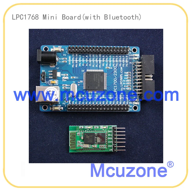 Фото Миниатюрная плата LPC1768 с модулем Bluetooth (SPP)|miniboard| |