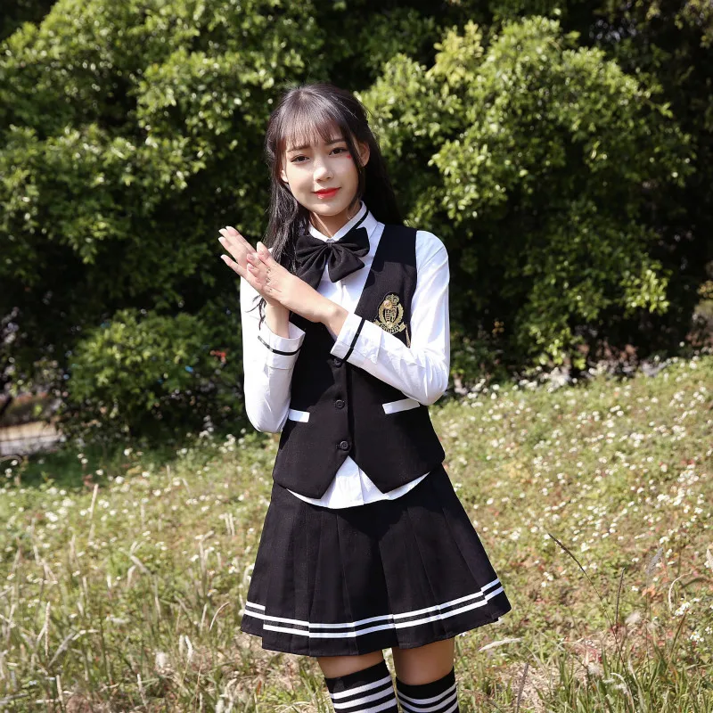 Female school uniforms set 2019 new style Japanese male student vest suit college wind student uniforms jk uniforms sailor suit
Female school uniforms set 2019 new style Japanese male student vest suit college wind student uniforms jk uniforms sailor suit