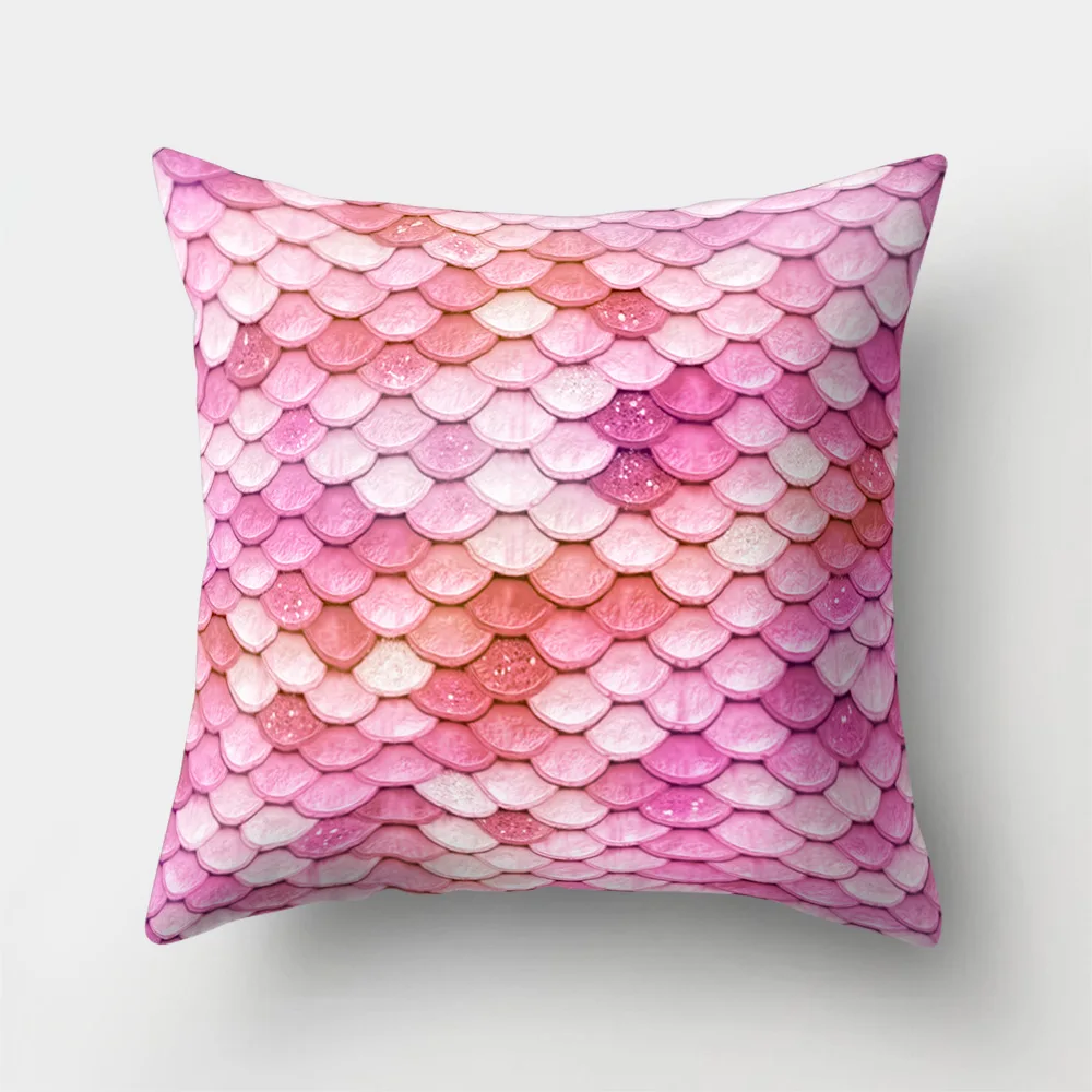 1Pcs Mermaid Fish Scale Pattern Polyester Throw Pillow Cushion Cover Car Home Decoration Sofa Bed Decorative Pillowcase 40507
1Pcs Mermaid Fish Scale Pattern Polyester Throw Pillow Cushion Cover Car Home Decoration Sofa Bed Decorative Pillowcase 40507