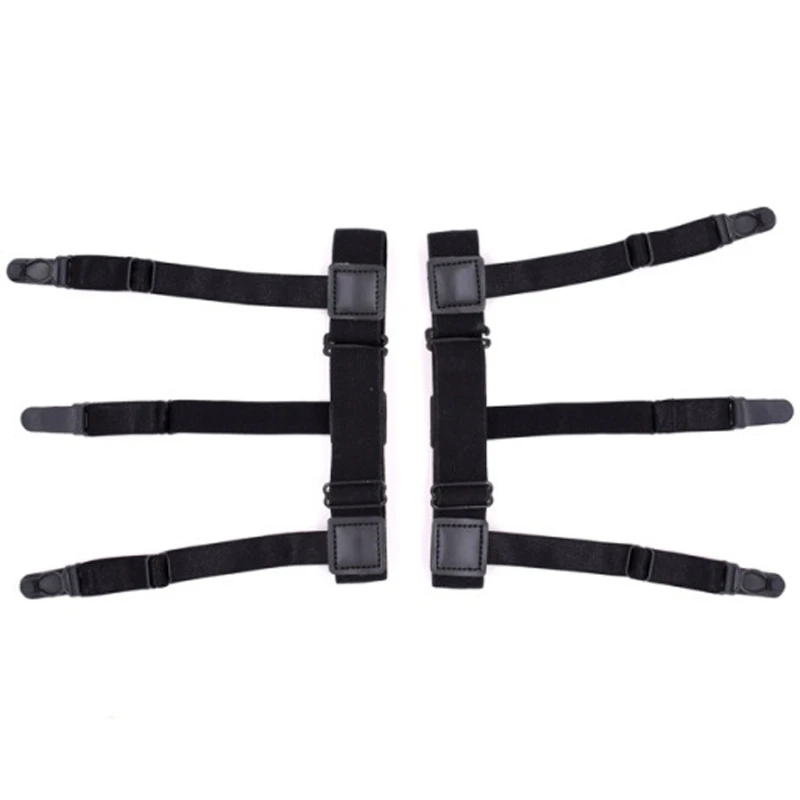 2Pcs Nylon Mens Shirt Stays Elastic Leg Suspenders Plastic Non-slip Locking Clamps Black New
2Pcs Nylon Mens Shirt Stays Elastic Leg Suspenders Plastic Non-slip Locking Clamps Black New
