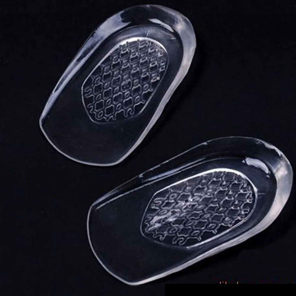 1 Pair Silicone Gel Insoles Massaging Cushion Forefoot Shoe Pad High Heel Women Elastic Palm Protect Shoe Cushion
1 Pair Silicone Gel Insoles Massaging Cushion Forefoot Shoe Pad High Heel Women Elastic Palm Protect Shoe Cushion