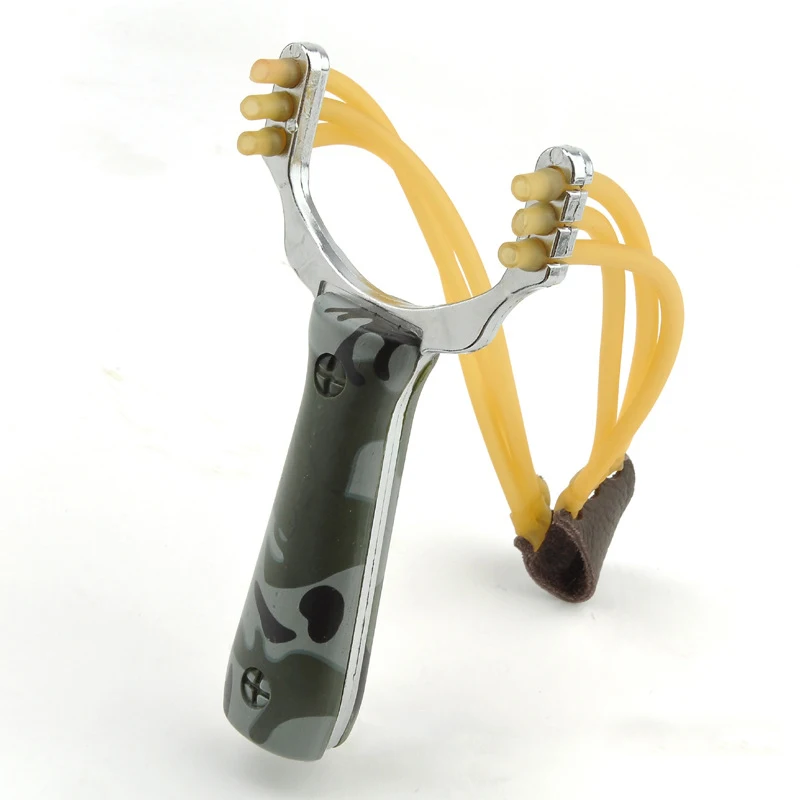 Powerful Slingshot Sling Shot Aluminium Alloy Slingshot Bow Catapult Camouflage Bow Outdoor Hunting Camping Travel Kits
Powerful Slingshot Sling Shot Aluminium Alloy Slingshot Bow Catapult Camouflage Bow Outdoor Hunting Camping Travel Kits