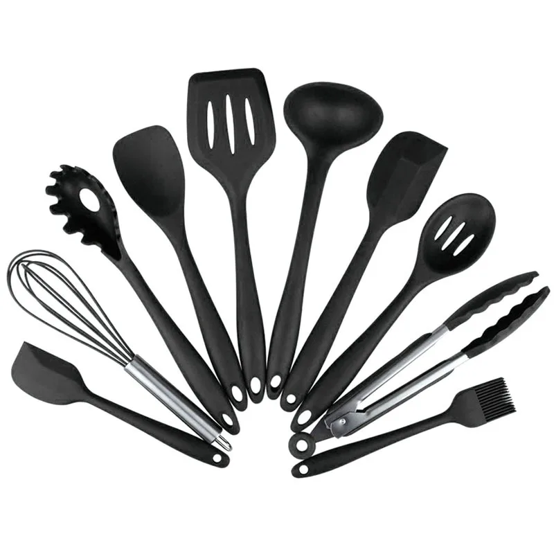 Silica Gel Kitchenware 10 Sets of Non-stick Pan, Silica Gel Kitchenware 10 Sets of Environmentally Friendly Cooking Tools
Silica Gel Kitchenware 10 Sets of Non-stick Pan, Silica Gel Kitchenware 10 Sets of Environmentally Friendly Cooking Tools