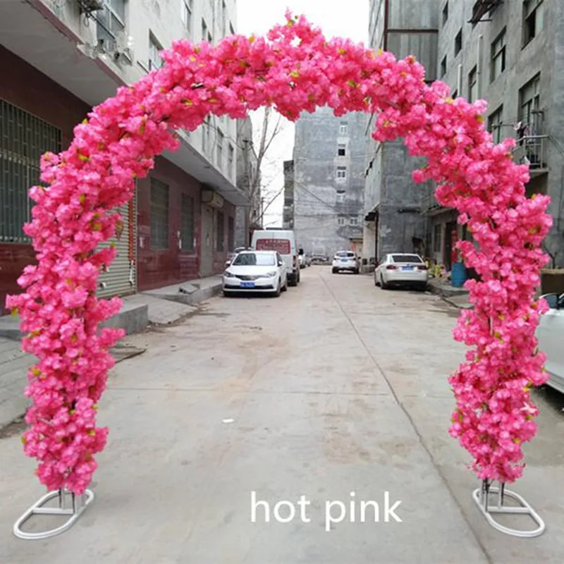 Upscale Wedding Centerpieces Decoration Metal Arch Door Hanging Garland Flower Stands with Cherry Blossoms For Festival Supplies
Upscale Wedding Centerpieces Decoration Metal Arch Door Hanging Garland Flower Stands with Cherry Blossoms For Festival Supplies