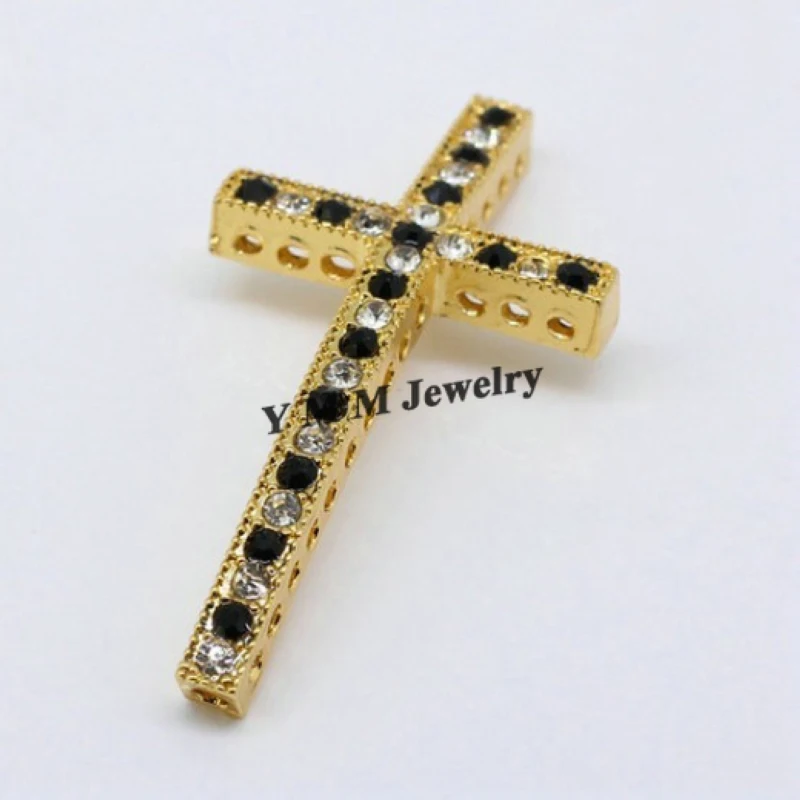 Wholesale 27pcs 25x48mm Gold Plated Cross Curved Sideways Rhinestone Connectors Mix Colour Bracelet Connector For DIY
Wholesale 27pcs 25x48mm Gold Plated Cross Curved Sideways Rhinestone Connectors Mix Colour Bracelet Connector For DIY