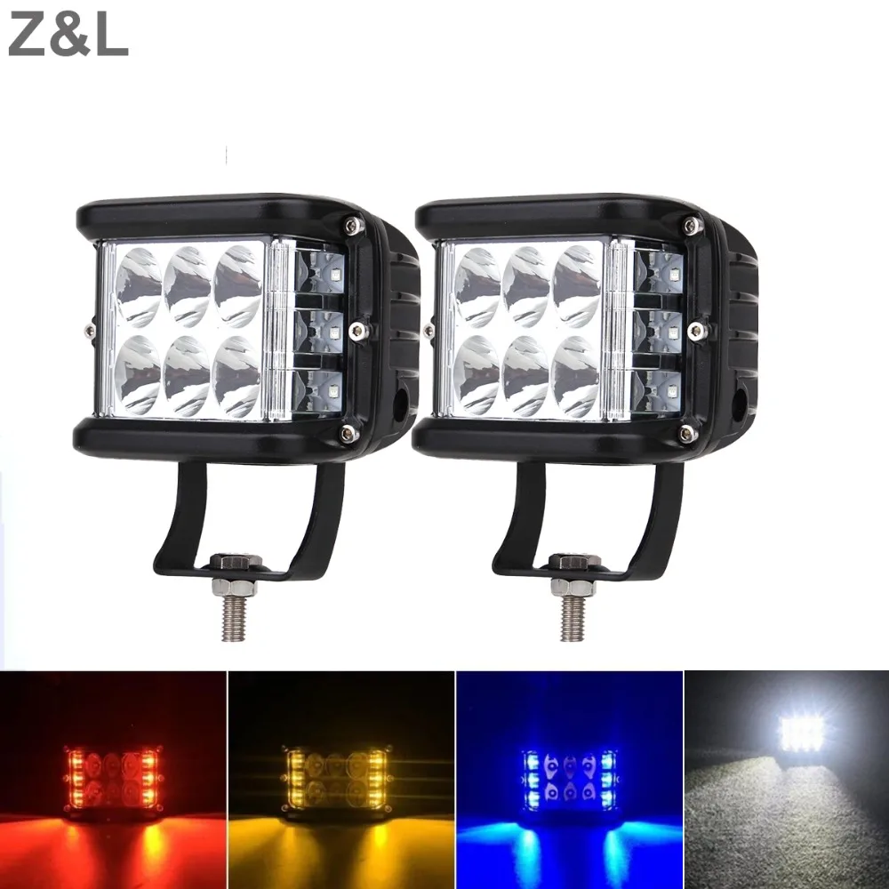 60W Strobe LED Work Light 12V 24V Offroad Car ATV Truck Boat Side Shot Pod Flash Warning Fog Auxiliary Indicator Lamp Accessory
60W Strobe LED Work Light 12V 24V Offroad Car ATV Truck Boat Side Shot Pod Flash Warning Fog Auxiliary Indicator Lamp Accessory