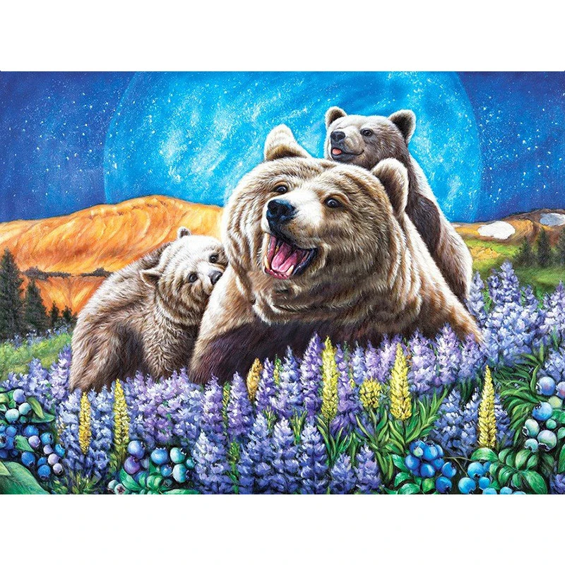 5D DIY Diamond painting Bear in the flowers Full square/Round Diamond embroidery Cross Stitch Rhinestone Mosaic decor NX
5D DIY Diamond painting Bear in the flowers Full square/Round Diamond embroidery Cross Stitch Rhinestone Mosaic decor NX