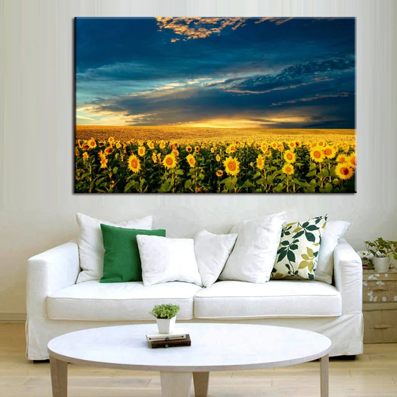 1 piece of modern wall art scene sunflower seamless canvas home bedroom art wall decoration wall picture
1 piece of modern wall art scene sunflower seamless canvas home bedroom art wall decoration wall picture