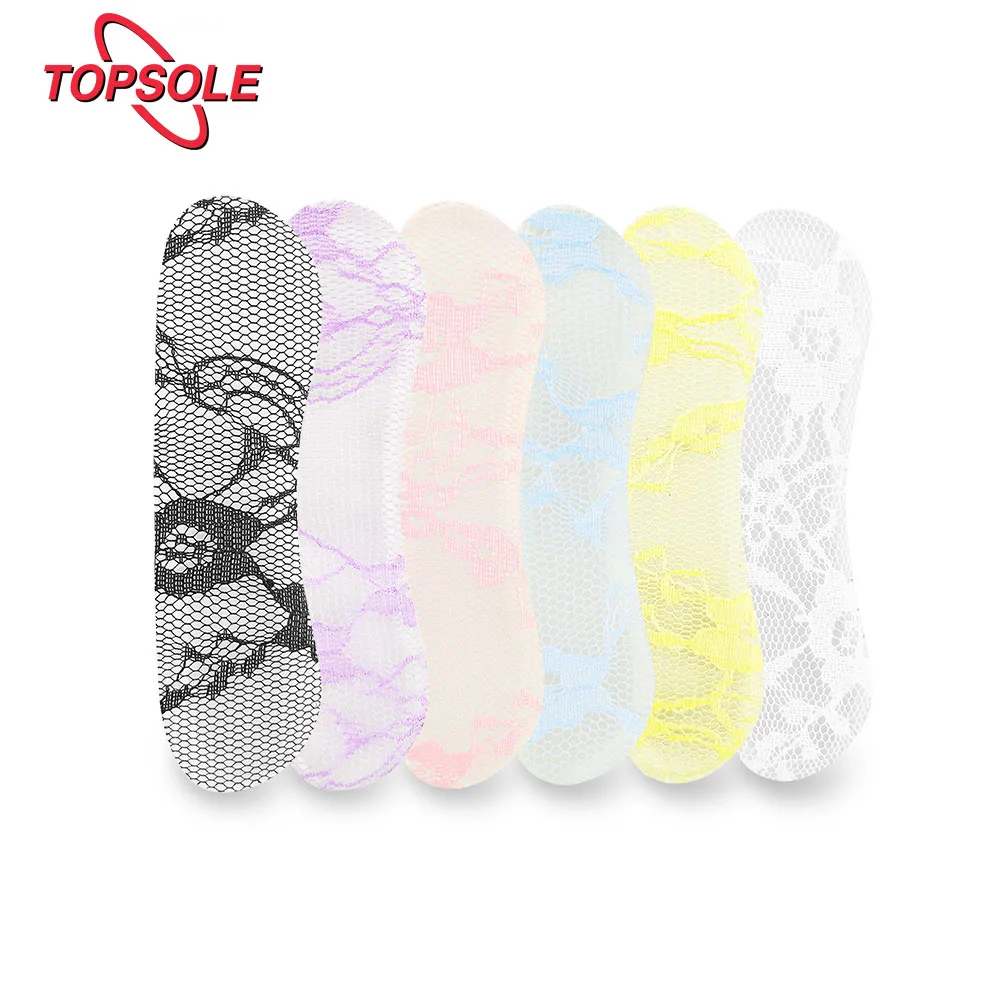 TOPSOLE пара силиконовых гелевых вставок на пятке для женщин противофрикционные