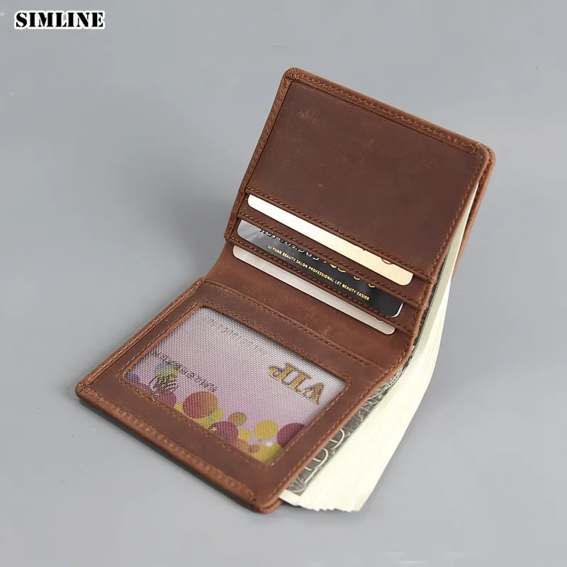 Мужской винтажный кошелек SIMLINE, из натуральной воловьей кожи, ручной работы, с отделением для карт
Мужской винтажный кошелек SIMLINE, из натуральной воловьей кожи, ручной работы, с отделением для карт
