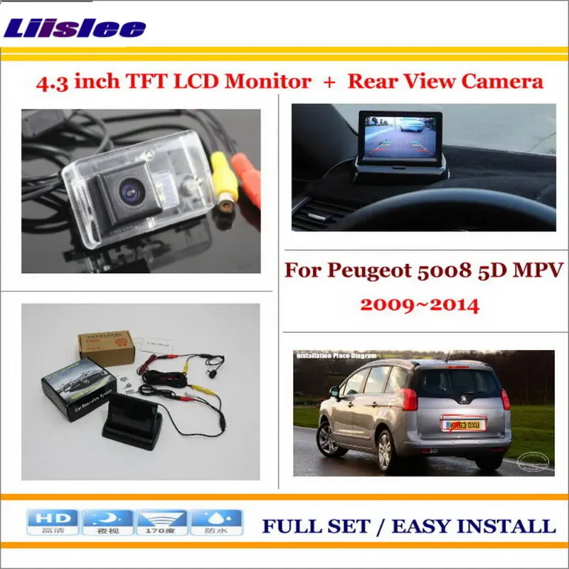 Auto Camera For Peugeot 5008 5D MPV 2009-2014 Auto 4.3" Color LCD Monitor Screen Rearview Parking System
Auto Camera For Peugeot 5008 5D MPV 2009-2014 Auto 4.3" Color LCD Monitor Screen Rearview Parking System