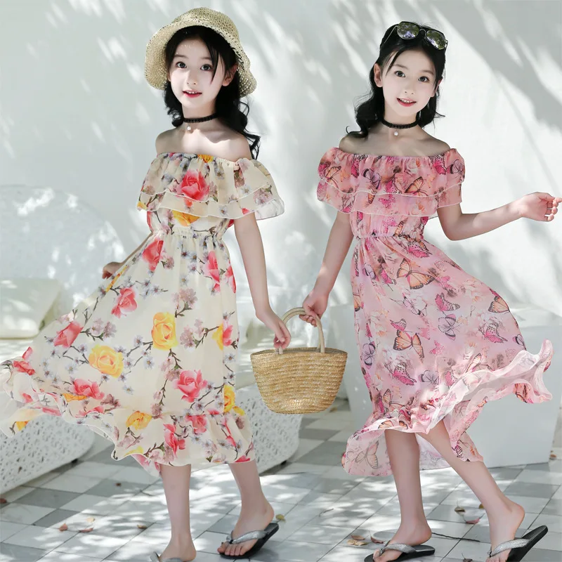 New Chiffon Girls Summer 2018 Kids Print Beach Children's Wear Kids Clothes 5-16 Y
New Chiffon Girls Summer 2018 Kids Print Beach Children's Wear Kids Clothes 5-16 Y