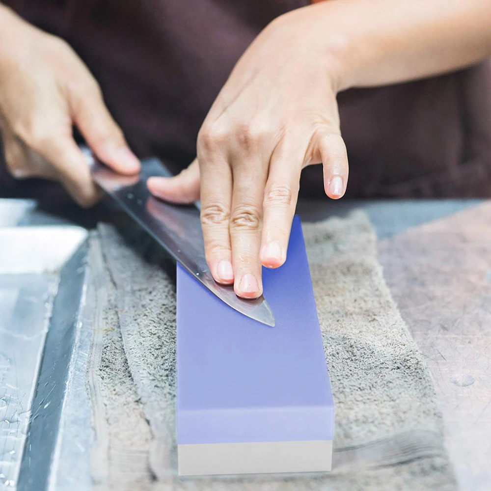 1Pcs Practical 1000 6000 Grit Diamond Knife Sharpener Angle Sharpening Stone Whetstone Professional Knife Sharpener Kitchen Tool
1Pcs Practical 1000 6000 Grit Diamond Knife Sharpener Angle Sharpening Stone Whetstone Professional Knife Sharpener Kitchen Tool