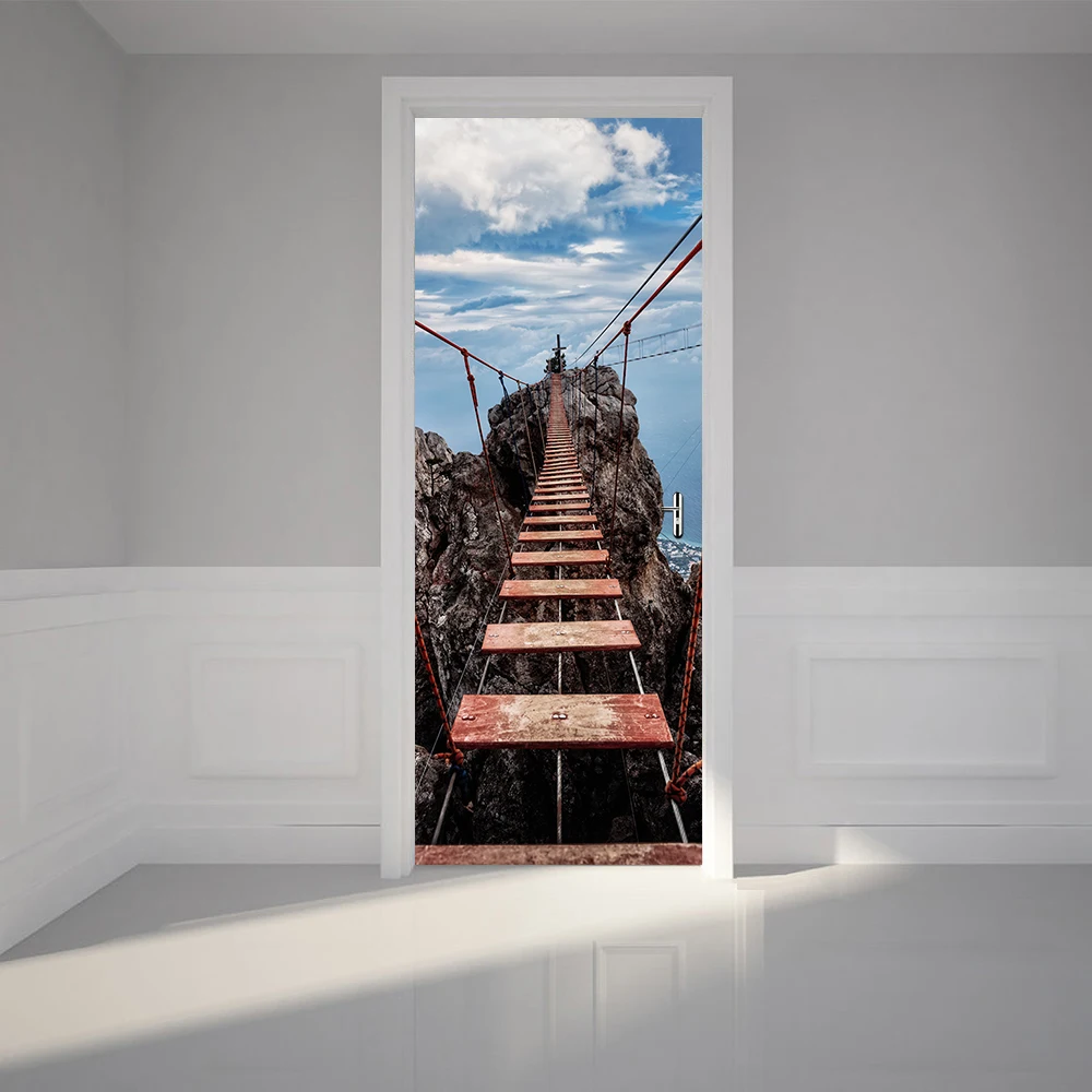 Door Sticker Murals DIY Wall Home Decor Art Mural Creative Vinyl Wallpaper Waterproof Wooden Drawbridge DIY Door Stickers
Door Sticker Murals DIY Wall Home Decor Art Mural Creative Vinyl Wallpaper Waterproof Wooden Drawbridge DIY Door Stickers