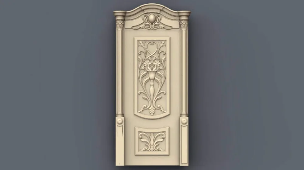 STL 3D File Door Model for CNC router engraver Artcam Vectric Aspire Model-011 (ES)
STL 3D File Door Model for CNC router engraver Artcam Vectric Aspire Model-011 (ES)