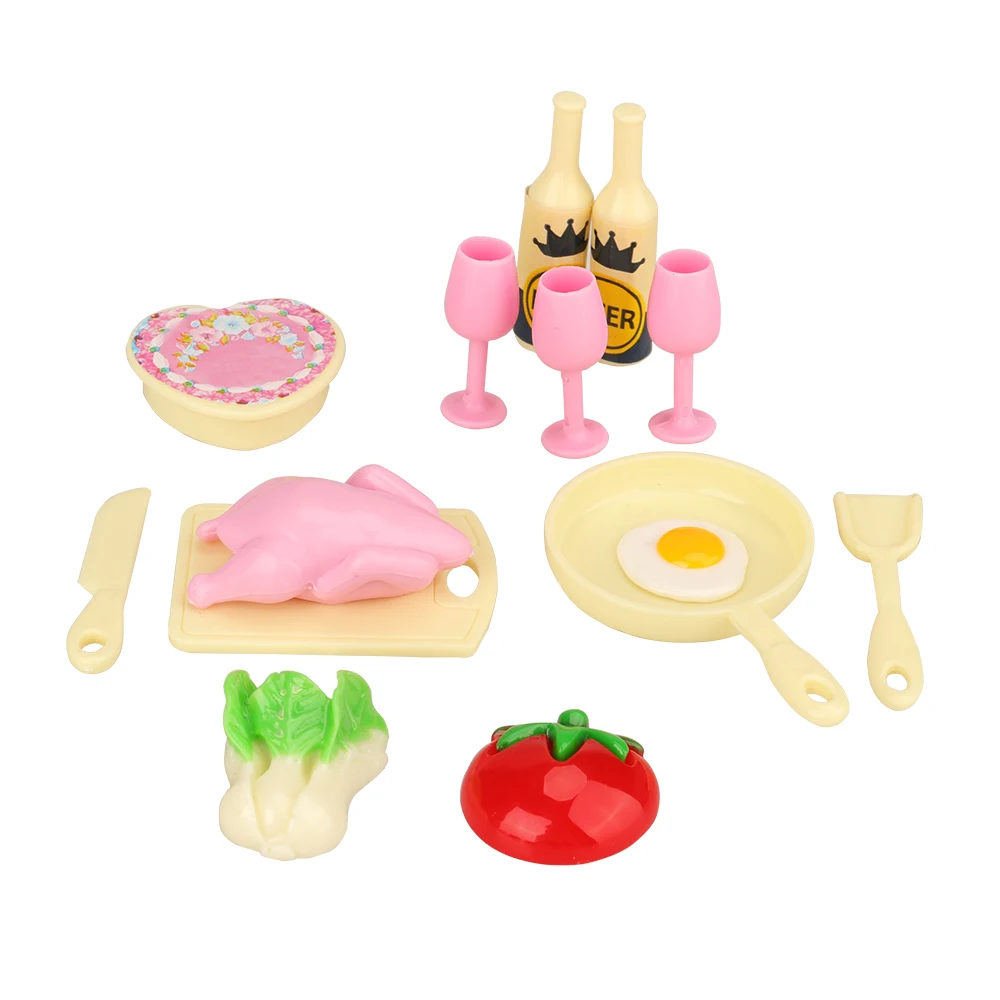 Newest 22 Items/lot Dollhouse kitchen furniture=7 Household Cleaning Tools +15 Kitchenwares miniature bottle For Barbie Doll
Newest 22 Items/lot Dollhouse kitchen furniture=7 Household Cleaning Tools +15 Kitchenwares miniature bottle For Barbie Doll