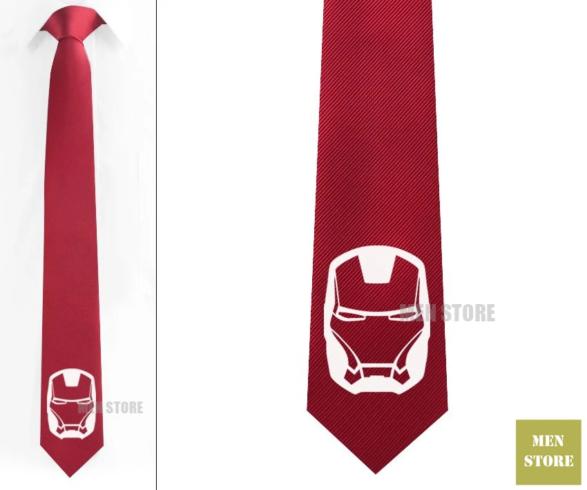 Super Hero Iron Man Jacquard Woven Skinny Slim Narrow 2.3" Necktie 6 cm Neckwear Wedding Party Groom Tie Cufflink LK023M
Super Hero Iron Man Jacquard Woven Skinny Slim Narrow 2.3" Necktie 6 cm Neckwear Wedding Party Groom Tie Cufflink LK023M