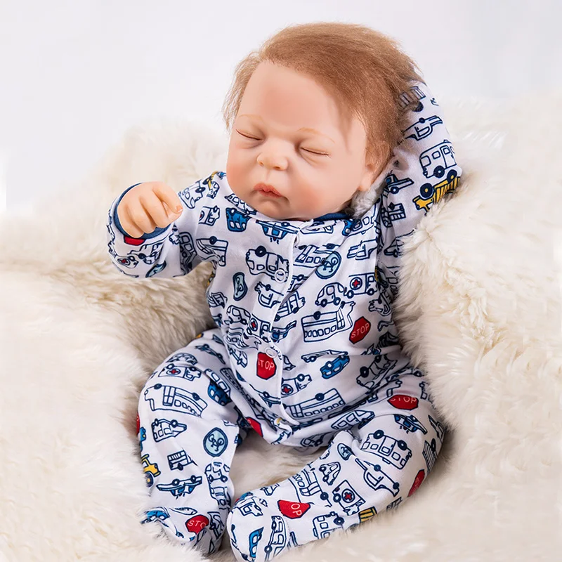 OtardDolls 20 Inch 50cm silicone bebe reborn dolls babies real sleeping reborn baby bonecas children toys brinquedos menina Xmas
OtardDolls 20 Inch 50cm silicone bebe reborn dolls babies real sleeping reborn baby bonecas children toys brinquedos menina Xmas