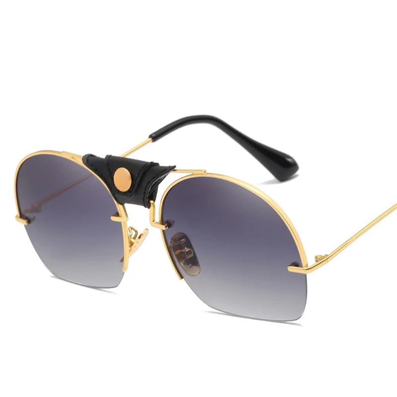 Classic Brand Designer Sunglasses For Men and Women Semi Rimless Smart Sun Glasses Unisex Fashion Sunglass Oculos de Sol UV400
Classic Brand Designer Sunglasses For Men and Women Semi Rimless Smart Sun Glasses Unisex Fashion Sunglass Oculos de Sol UV400
