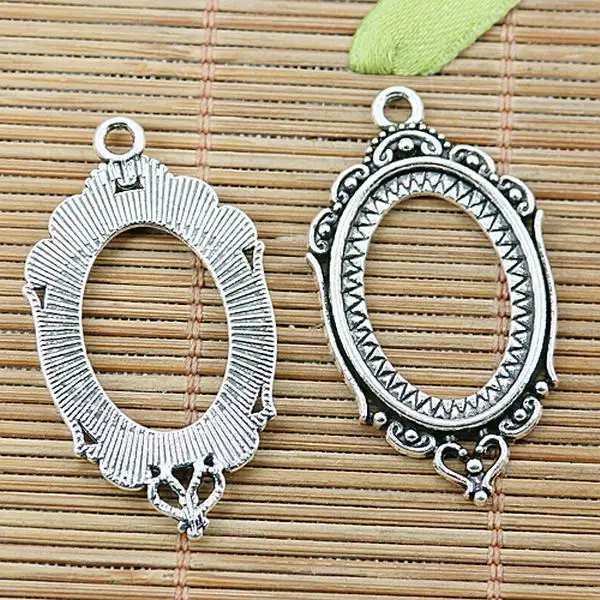 6pcs tibetan silver color oval frame cabochon settings cabochon size:18x25mm EF2449
6pcs tibetan silver color oval frame cabochon settings cabochon size:18x25mm EF2449