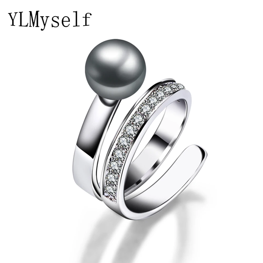 Fashion ring with Gray Pearl for women Trendy jewellery dropshipping anel anillos aneis bagues femme statement jewelry
Fashion ring with Gray Pearl for women Trendy jewellery dropshipping anel anillos aneis bagues femme statement jewelry
