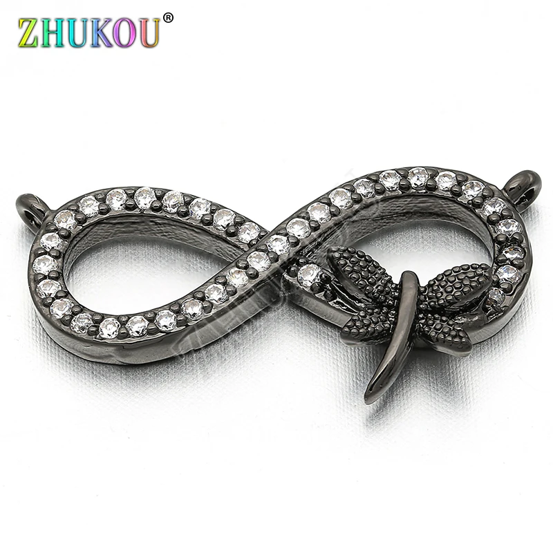 13*26mm Brass Cubic Zirconia Lucky Eight Charms Pendants DIY Jewelry Findings Accessories, Hole: 0.5mm, Model: VD143
13*26mm Brass Cubic Zirconia Lucky Eight Charms Pendants DIY Jewelry Findings Accessories, Hole: 0.5mm, Model: VD143