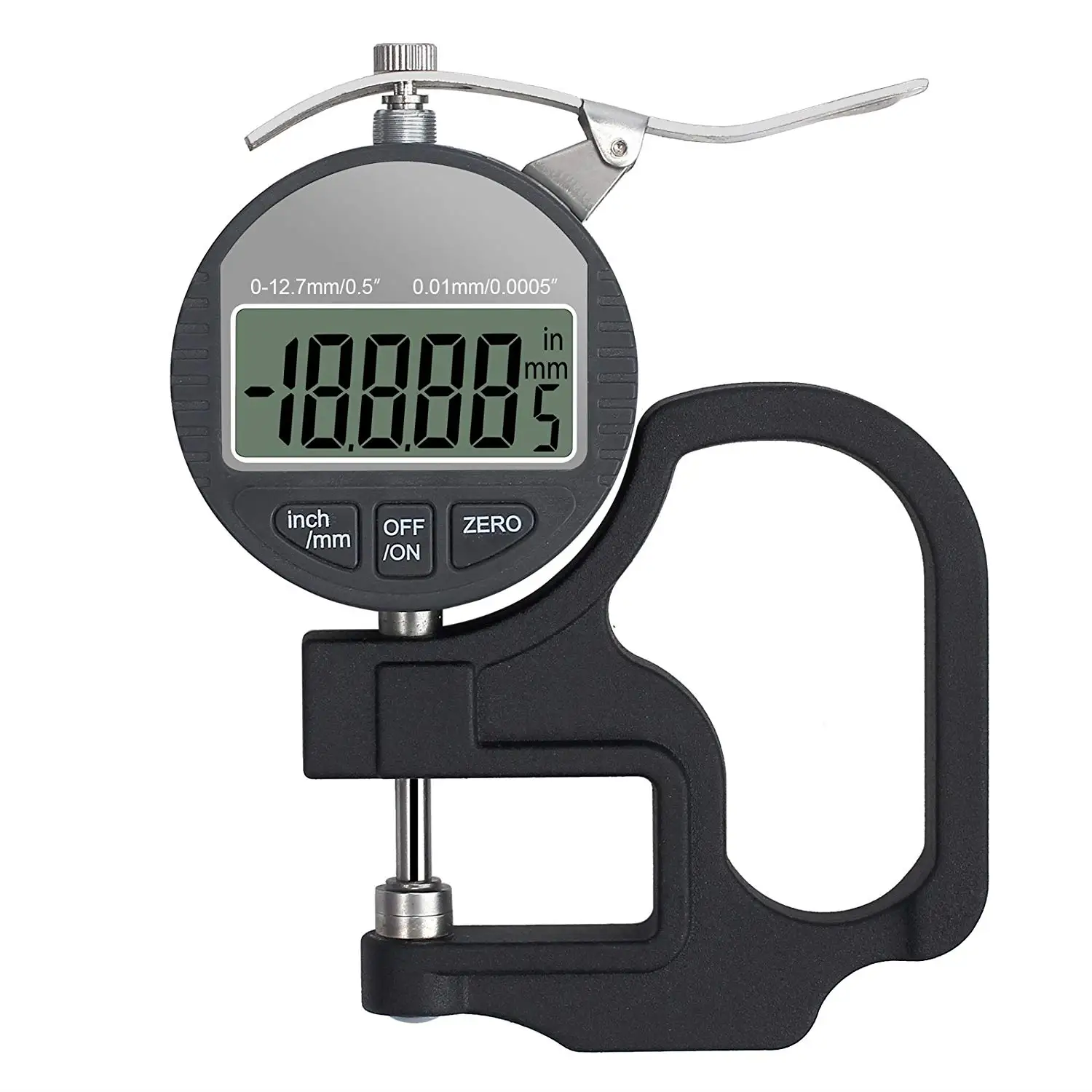 0.001mm Electronic Thickness Gauge 12.7mm 25.4mm Digital Micrometer Thickness Meter Micrometro Thickness Tester
0.001mm Electronic Thickness Gauge 12.7mm 25.4mm Digital Micrometer Thickness Meter Micrometro Thickness Tester